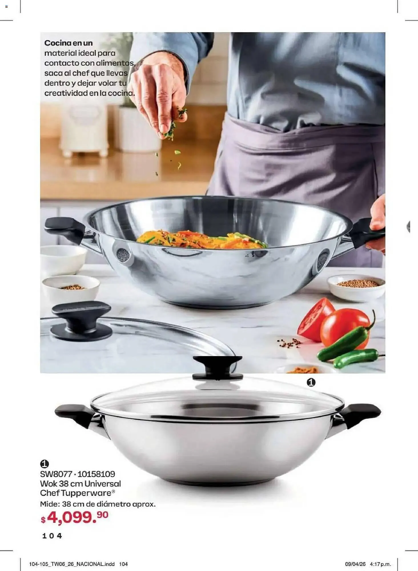 Catálogo de Catálogo Tupperware 18 de mayo al 14 de junio 2026 - Pagina 104