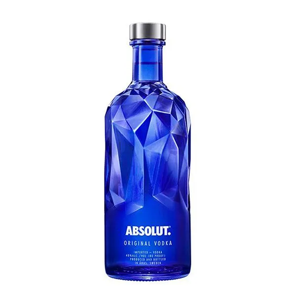 Vodka Absolut Facet Azul 750 ml