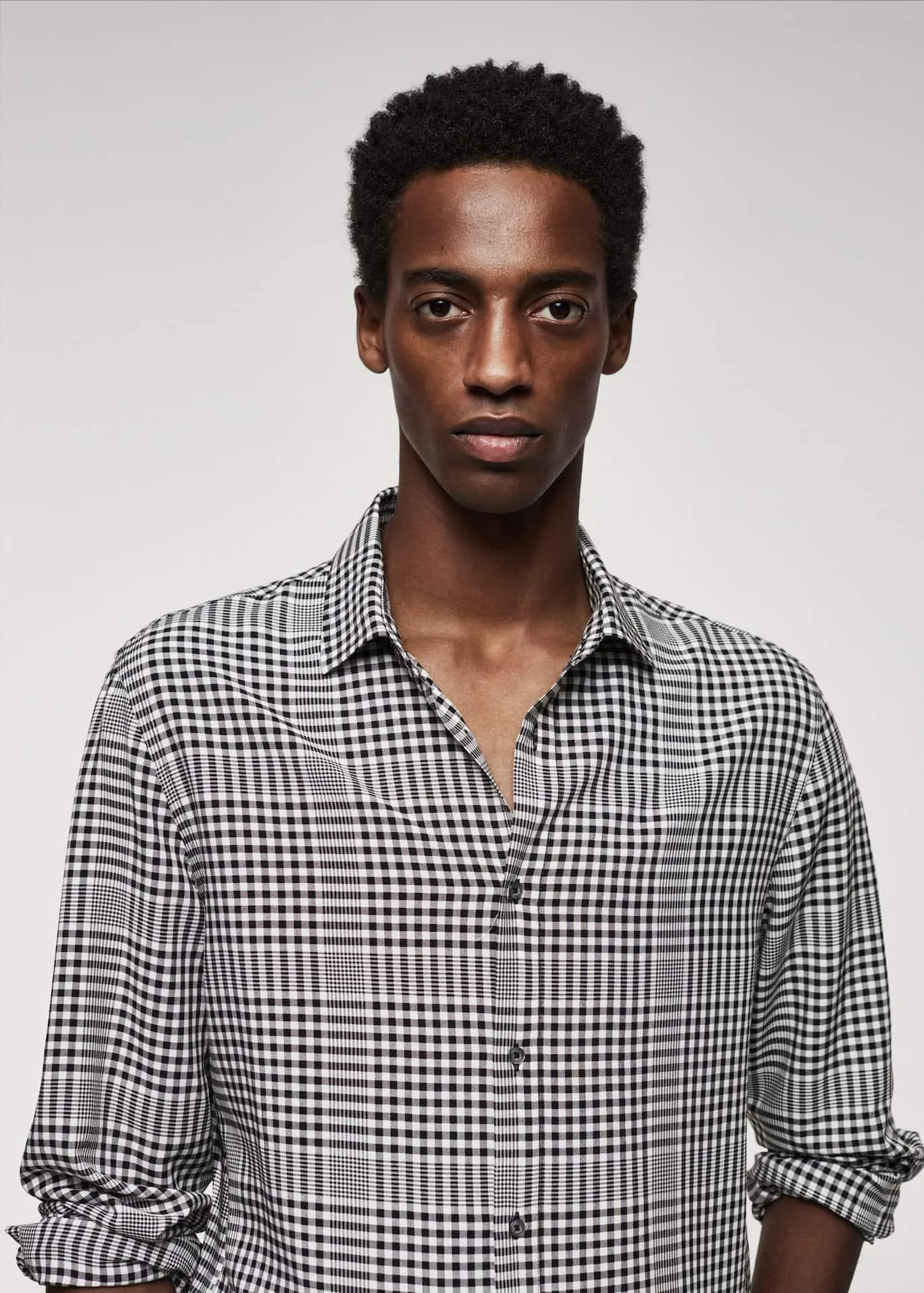 Camisa regular fit cuadros