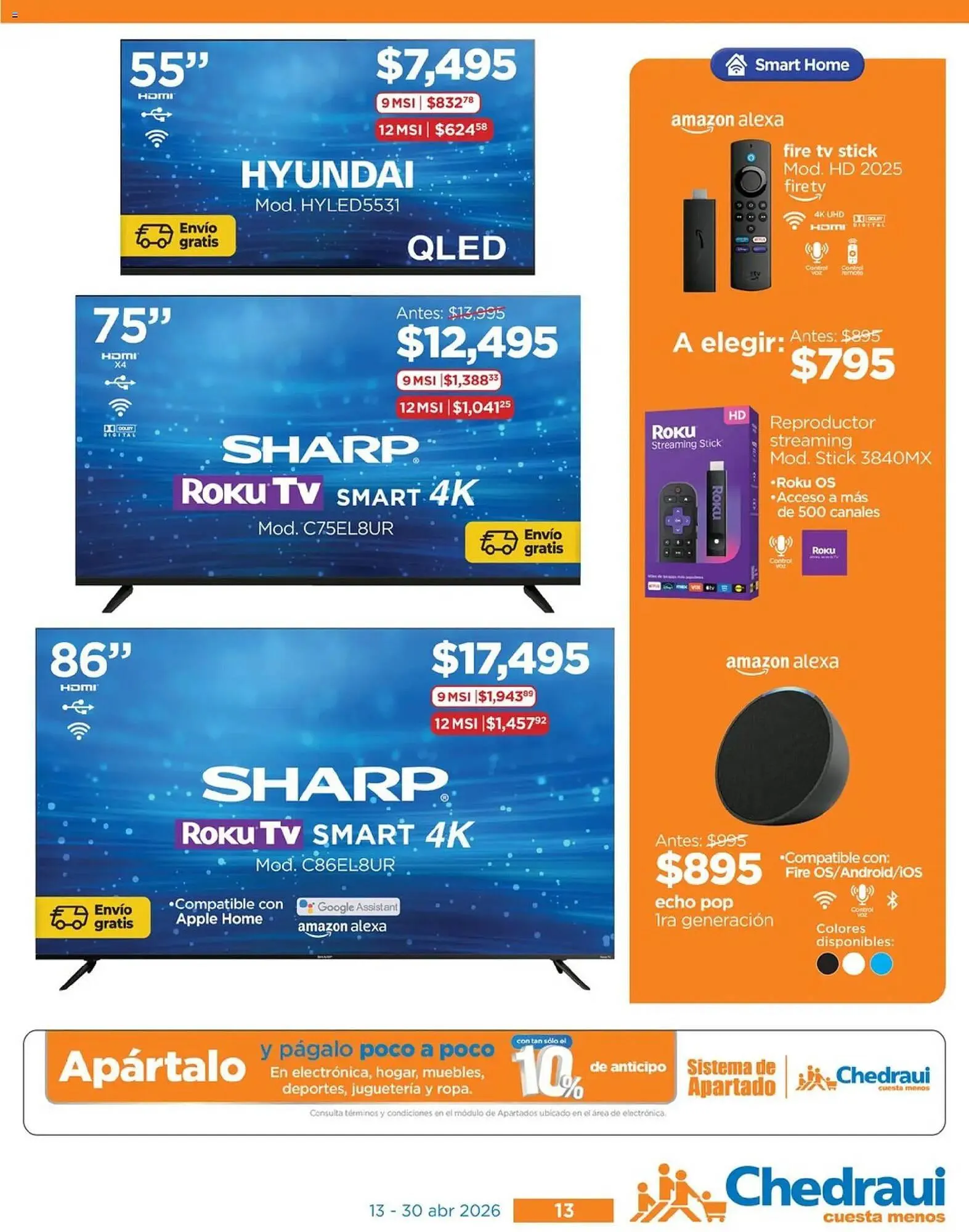 Catálogo de Folleto Chedraui 13 de abril al 1 de mayo 2026 - Pagina 13