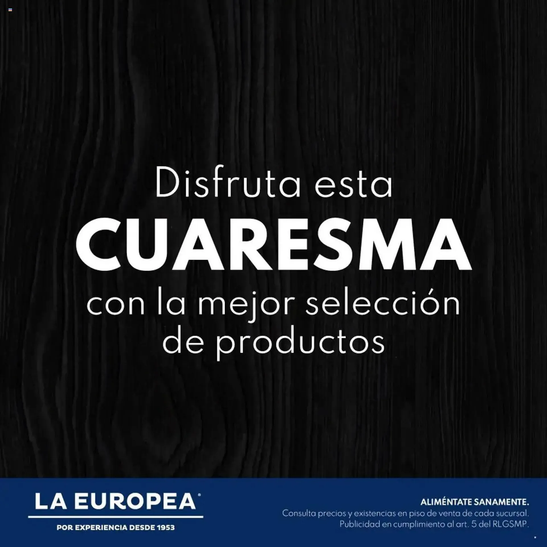 Catálogo de Catálogo La Europea 17 de abril al 30 de abril 2025 - Pagina 1