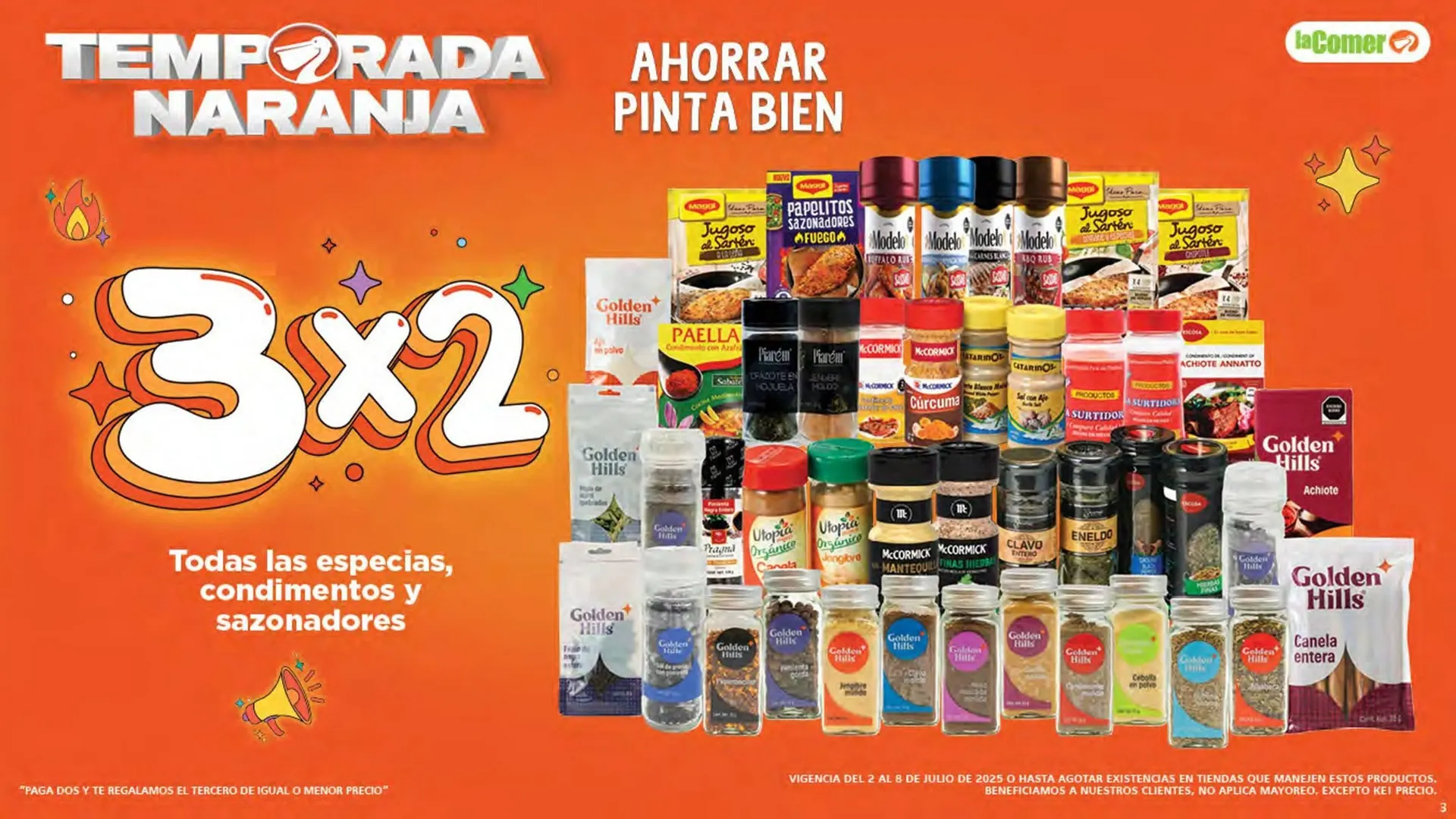 Catálogo de Catálogo La Comer 2 de julio al 8 de julio 2025 - Pagina 3