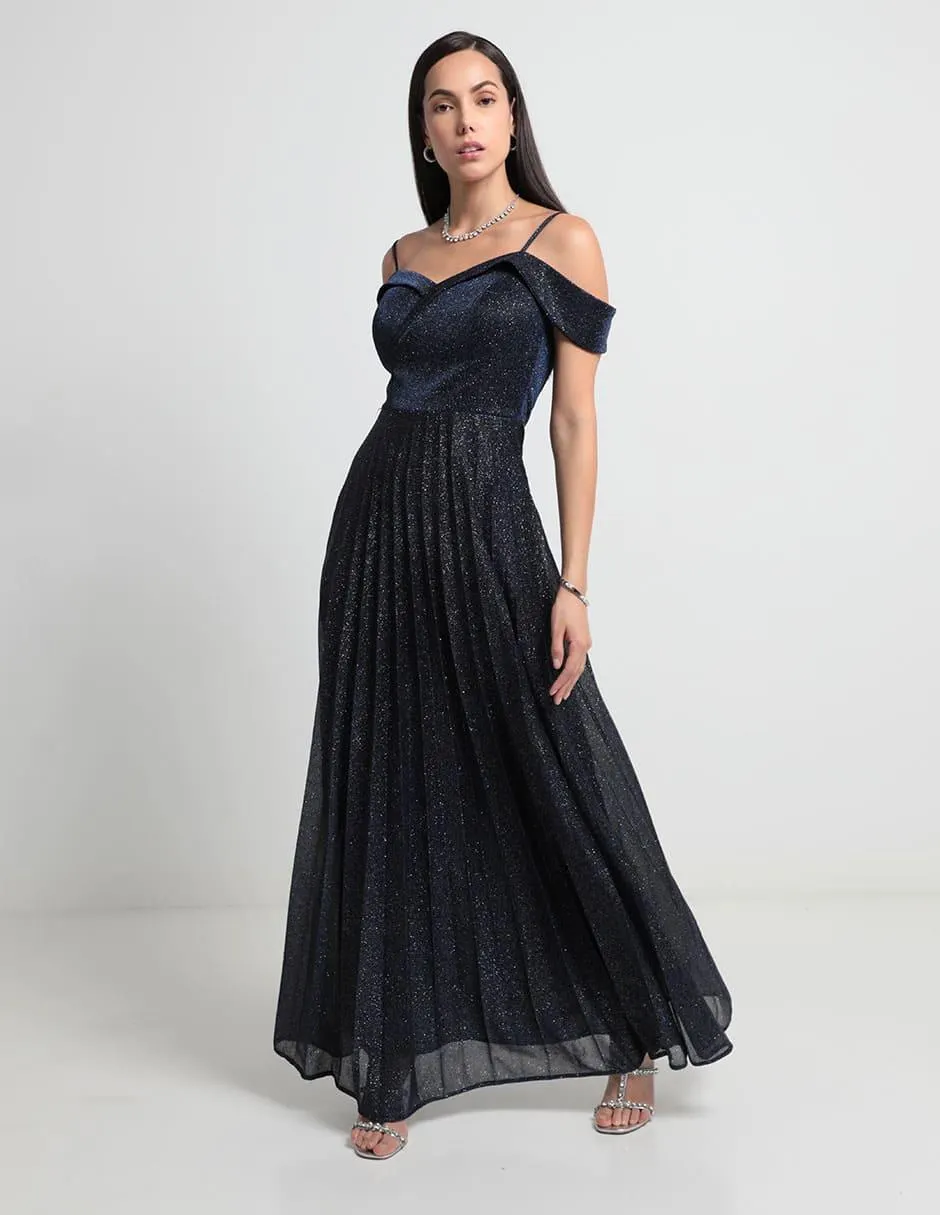 Vestido largo de fiesta Rue de la Paix escote V