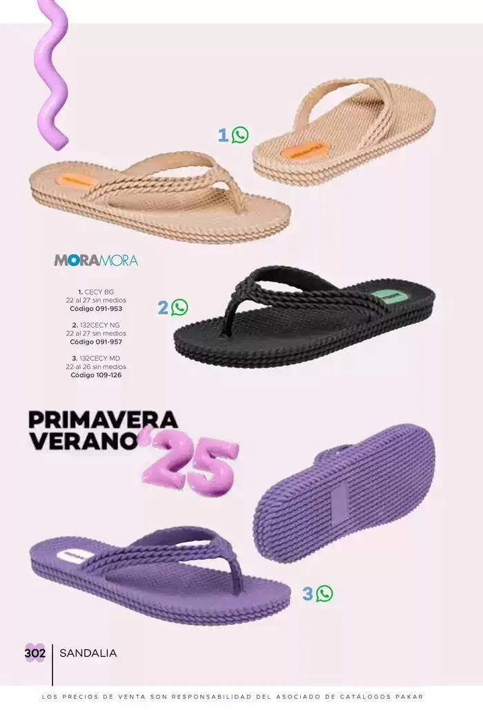 Catálogo de Pakar Sandalia 31 de enero al 31 de mayo 2025 - Pagina 302