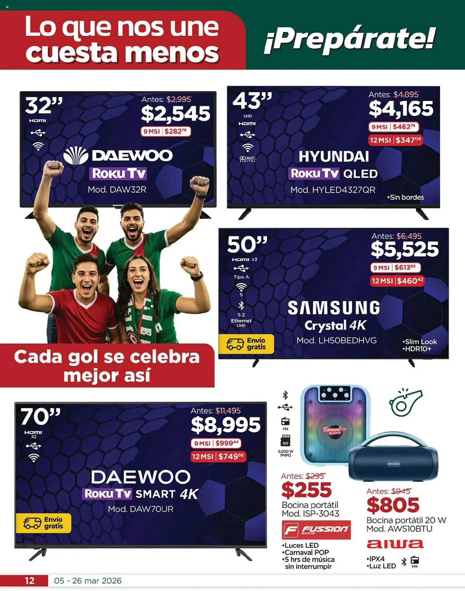 Catálogo de Folleto Chedraui 5 de marzo al 26 de marzo 2026 - Pagina 12