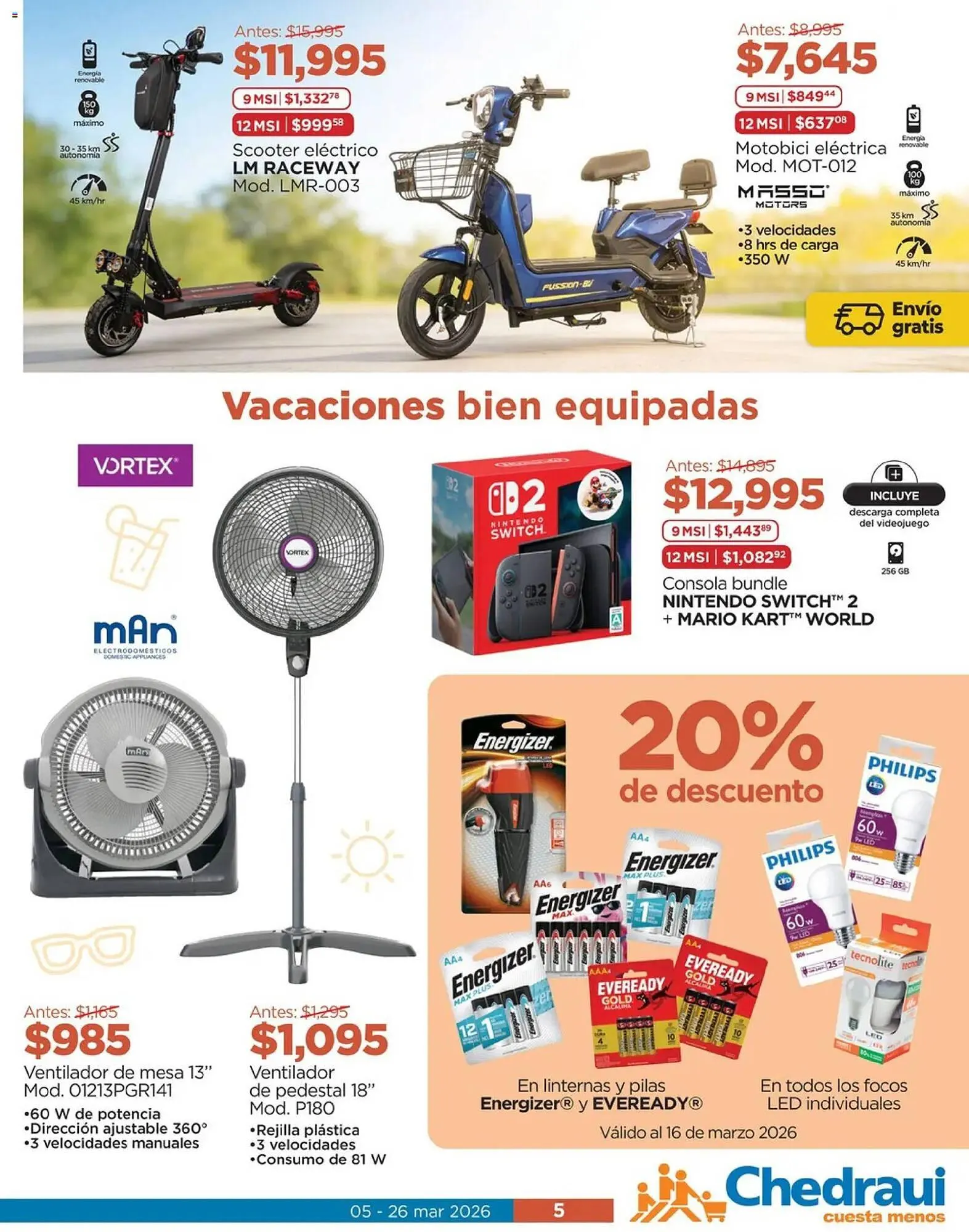 Catálogo de Folleto Chedraui 5 de marzo al 26 de marzo 2026 - Pagina 5