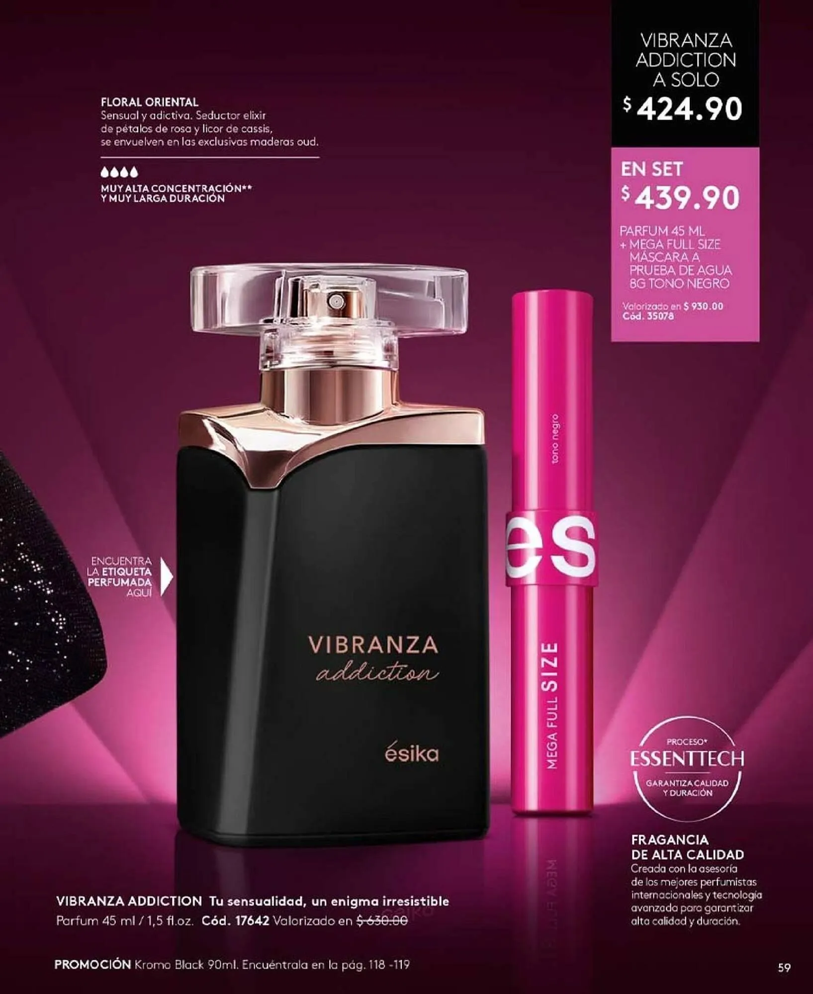 Catálogo de Catálogo Ésika 22 de agosto al 23 de septiembre 2024 - Pagina 95