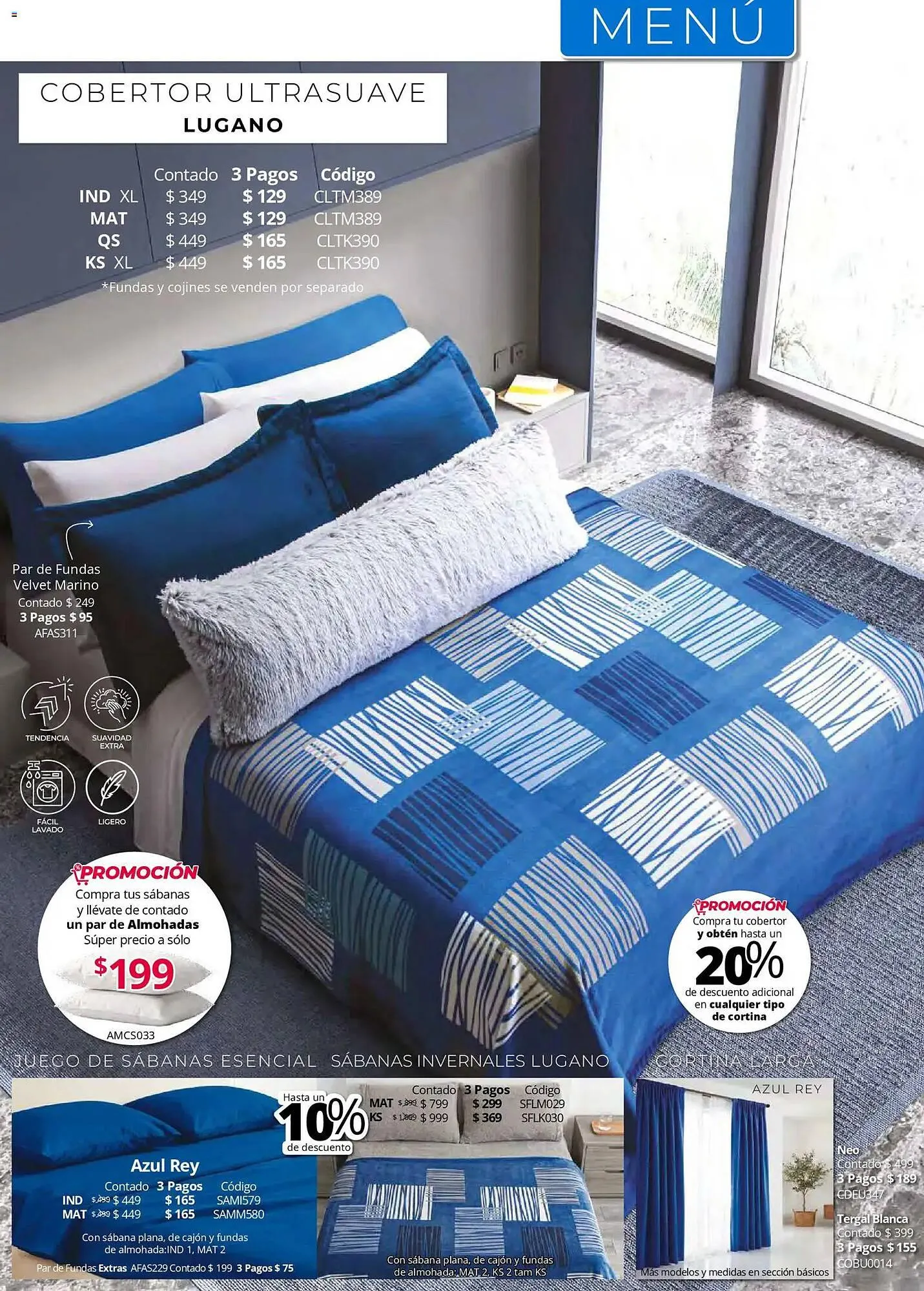 Catálogo de Catálogo Colchas Concord 1 de mayo al 1 de agosto 2026 - Pagina 242