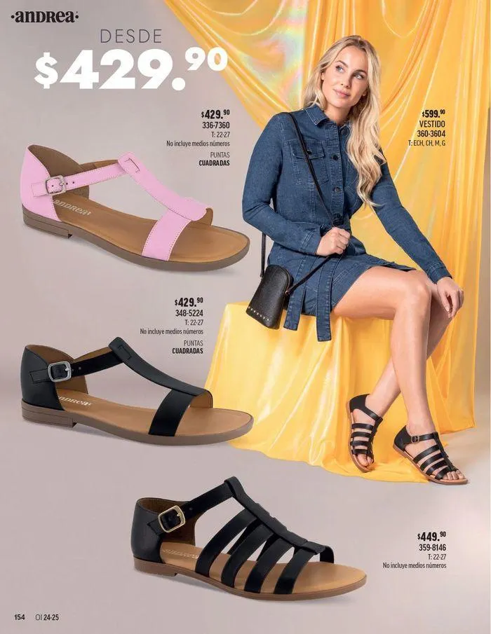 Catálogo de ANDREA - CALZADO DAMA 26 de agosto al 25 de enero 2025 - Pagina 61