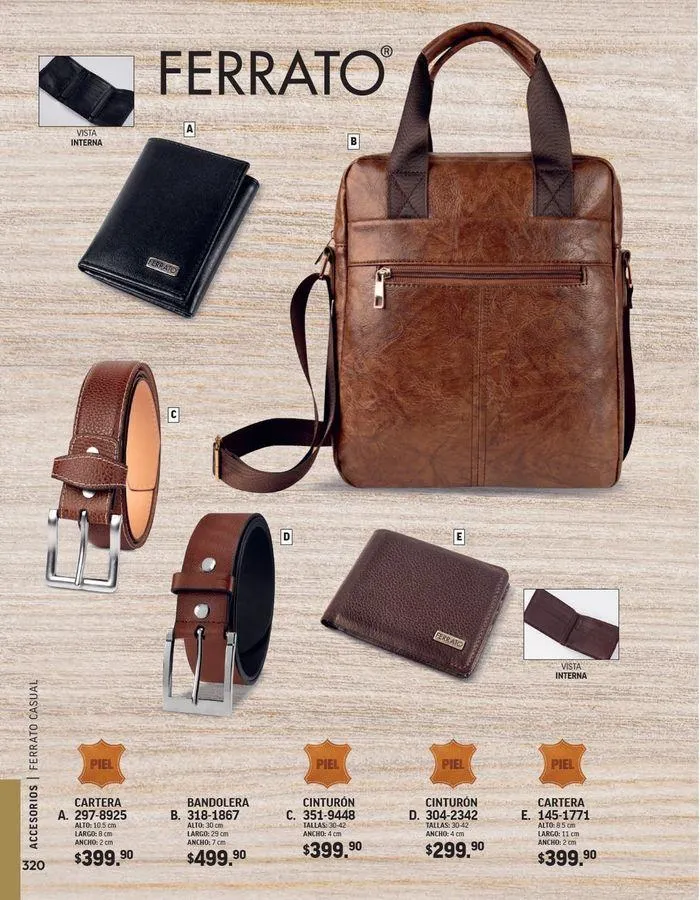 Catálogo de ANDREA - ACCESORIOS CABALLERO 26 de agosto al 25 de enero 2025 - Pagina 25