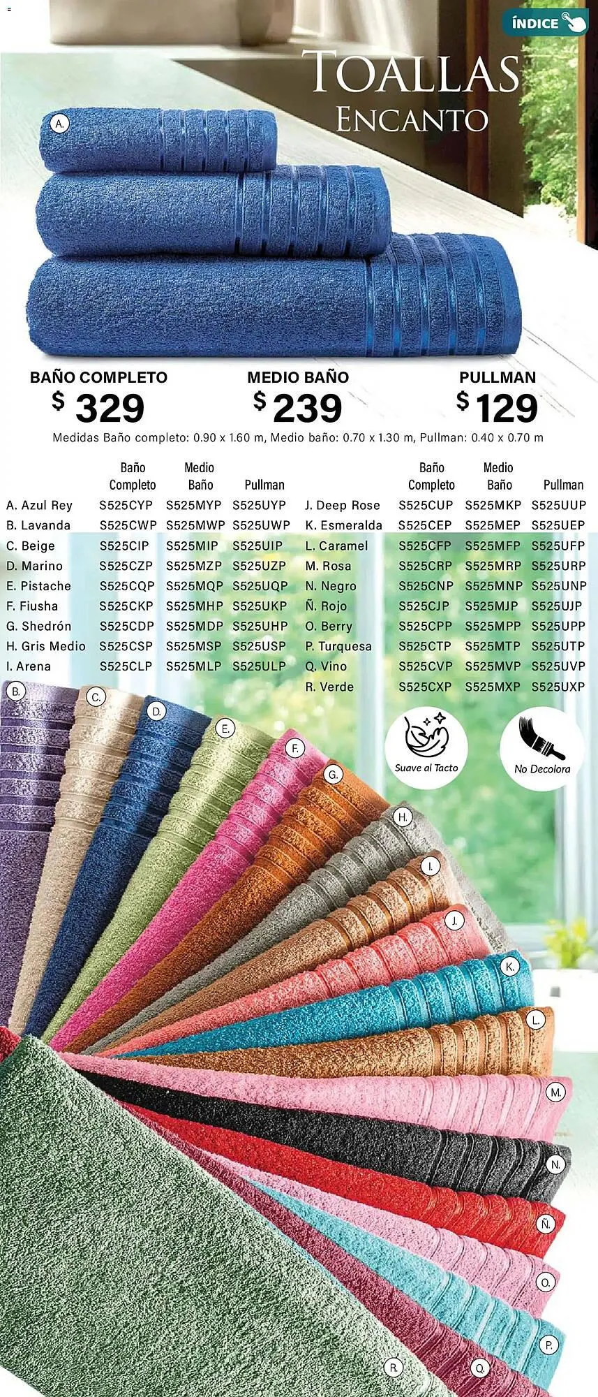 Catálogo de Catálogo Colchas Concord 1 de noviembre al 1 de febrero 2026 - Pagina 236