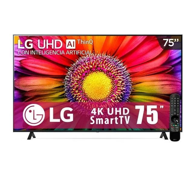 TV LG 75 Pulgadas 4K Ultra HD Smart TV LED 75UR8750PSA