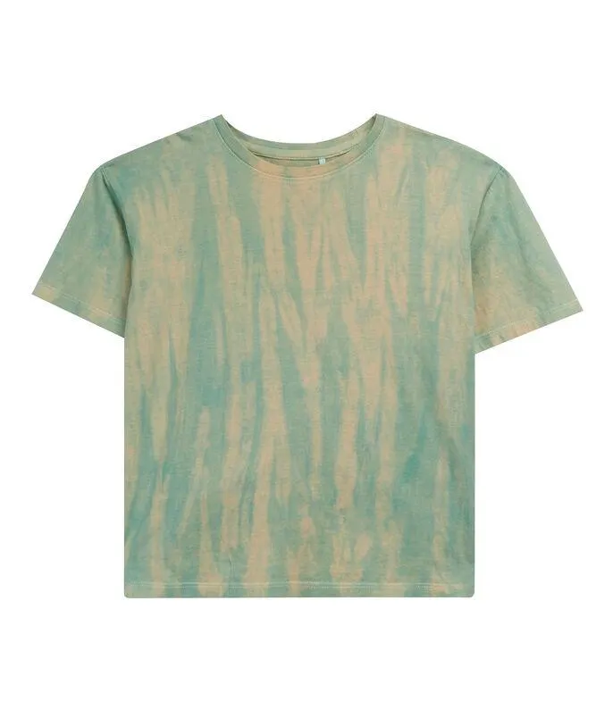 Playera cuello redondo manga corta tie dye Niño