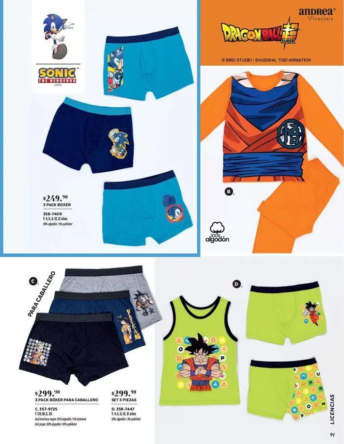 Catálogo de ANDREA - LENCERIA & VESTIR INTERIOR 26 de agosto al 25 de enero 2025 - Pagina 114