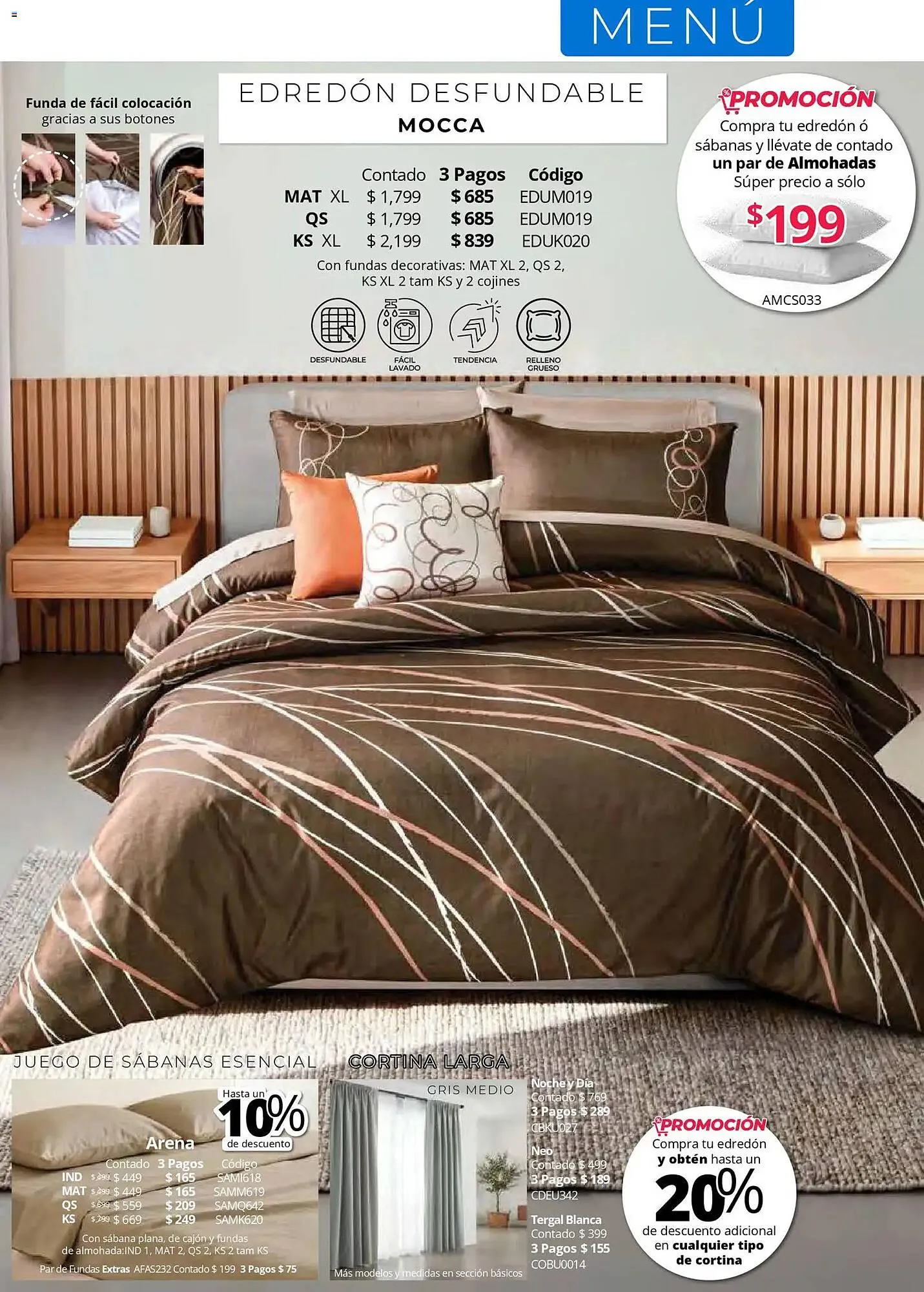 Catálogo de Catálogo Colchas Concord 1 de mayo al 1 de agosto 2026 - Pagina 15