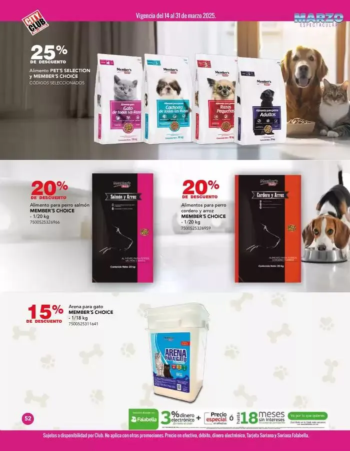 Catálogo de Marzo Espectacular 28 de febrero al 31 de marzo 2025 - Pagina 52