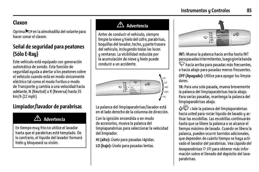 Catálogo de Chevrolet Corvette Stingray Manual del propietario 22 de enero al 31 de diciembre 2025 - Pagina 86