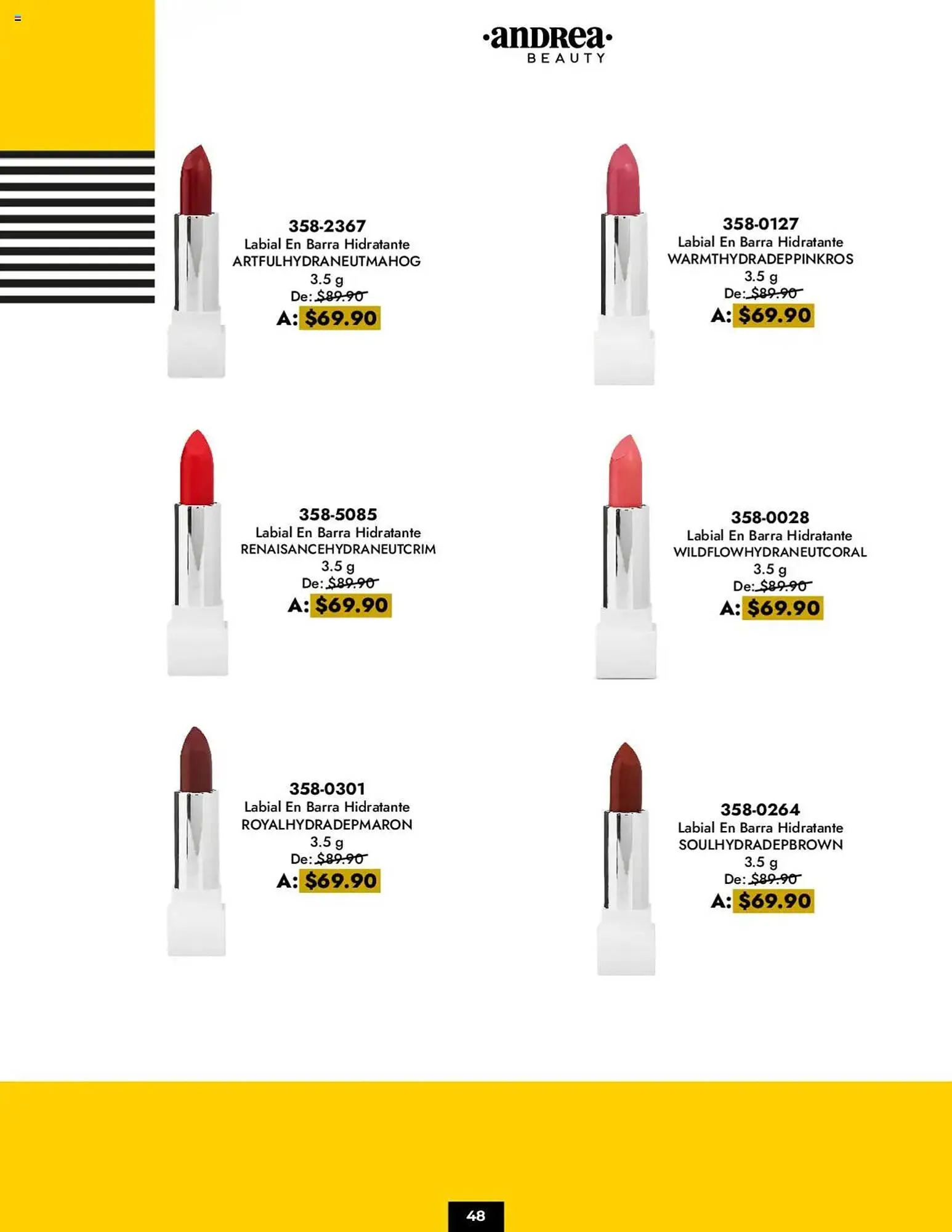 Catálogo de Catálogo Andrea 4 de mayo al 2 de agosto 2025 - Pagina 48