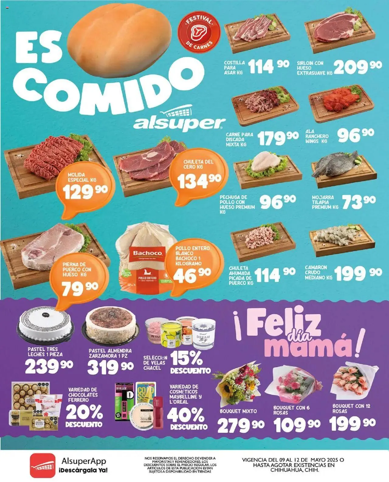 Catálogo de Alsuper folleto - Chihuahua Capital 9 de mayo al 12 de mayo 2025 - Pagina 1