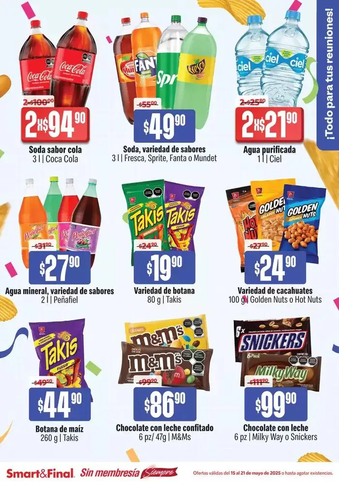 Catálogo de Ofertas Smart & Final 15 de mayo al 21 de mayo 2025 - Pagina 7