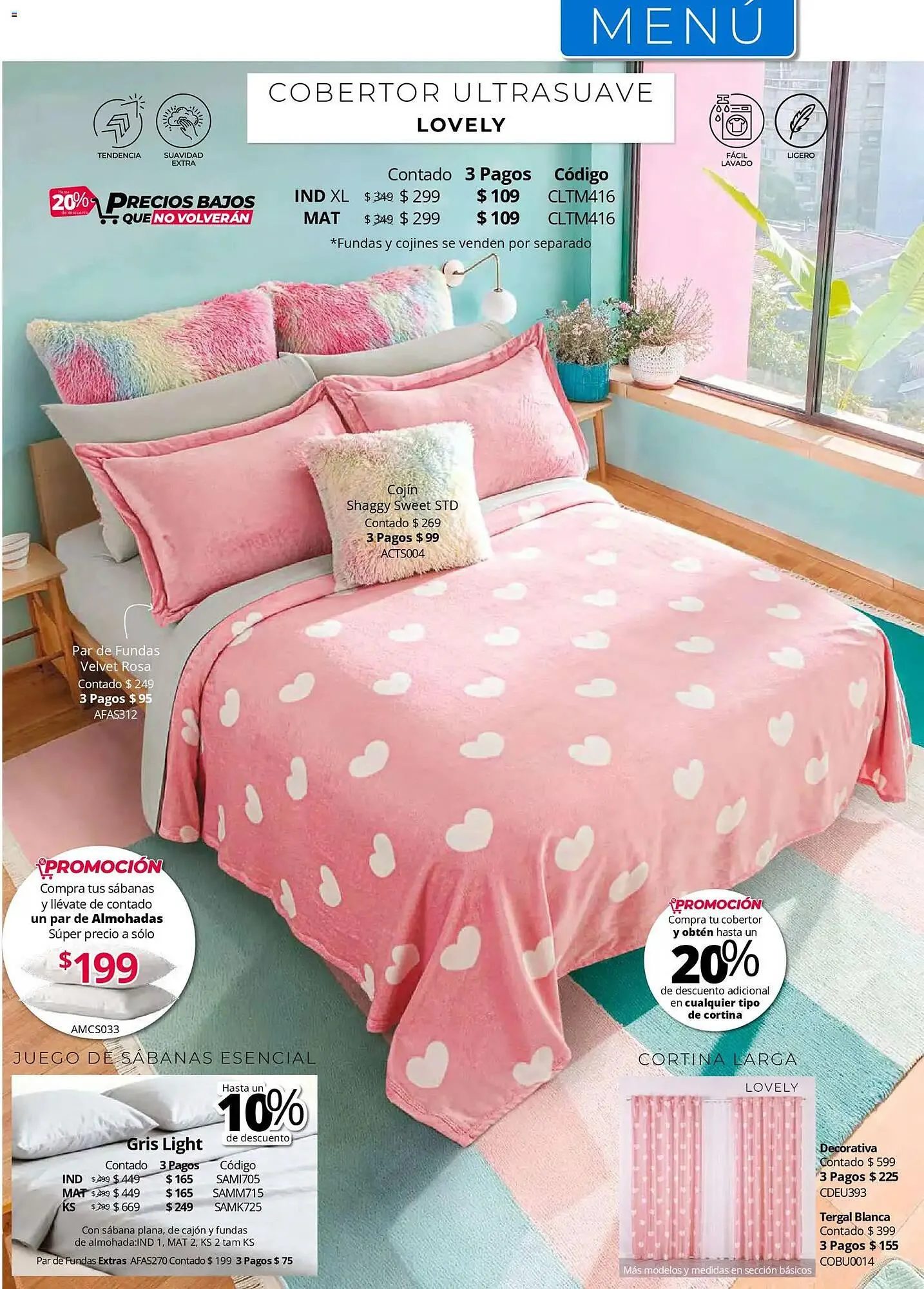 Catálogo de Catálogo Colchas Concord 1 de mayo al 1 de agosto 2026 - Pagina 250