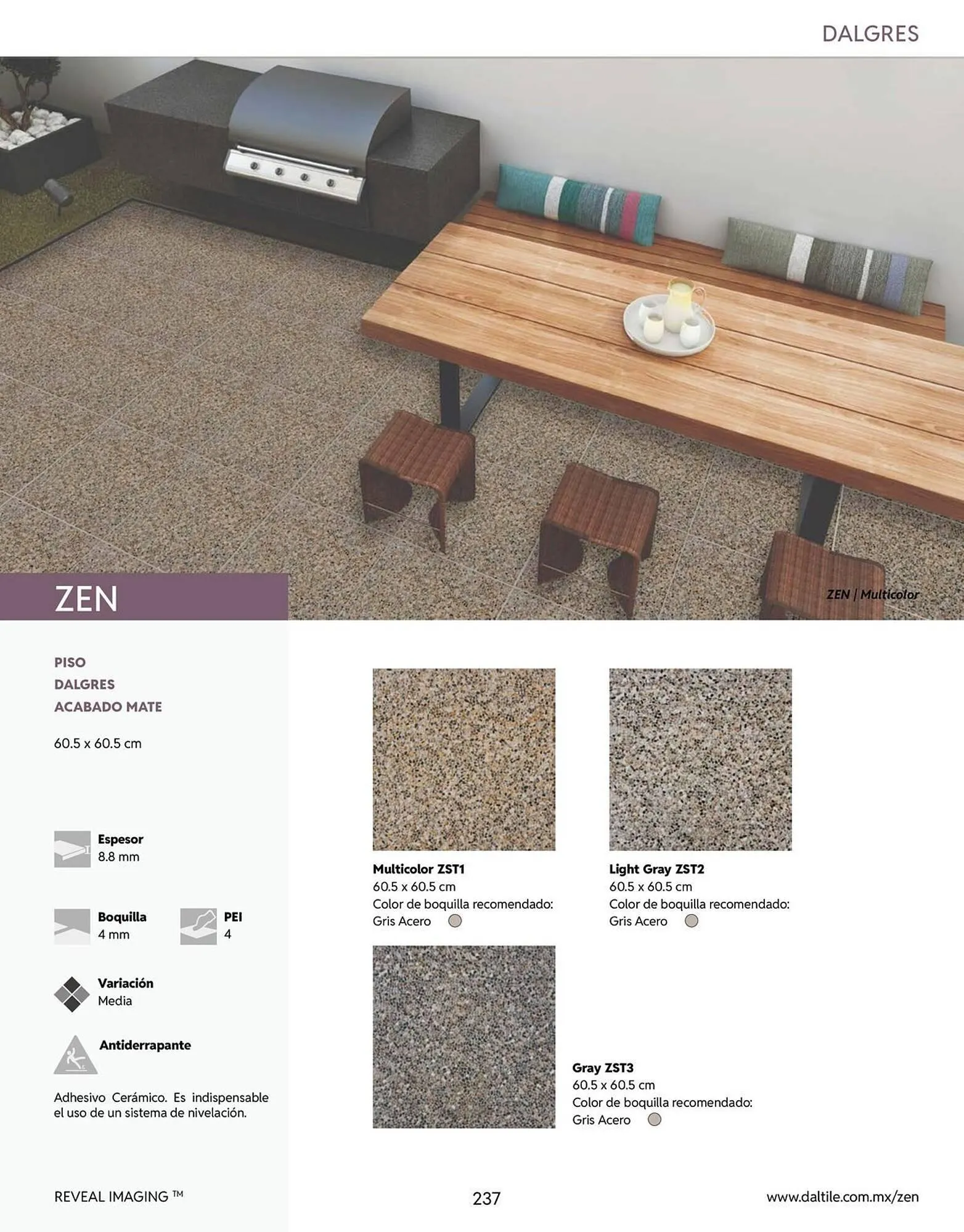 Catálogo de Catálogo Daltile 13 de enero al 31 de diciembre 2026 - Pagina 237