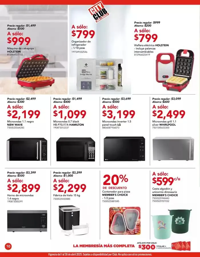 Catálogo de Folleto 1 de abril al 30 de abril 2025 - Pagina 10