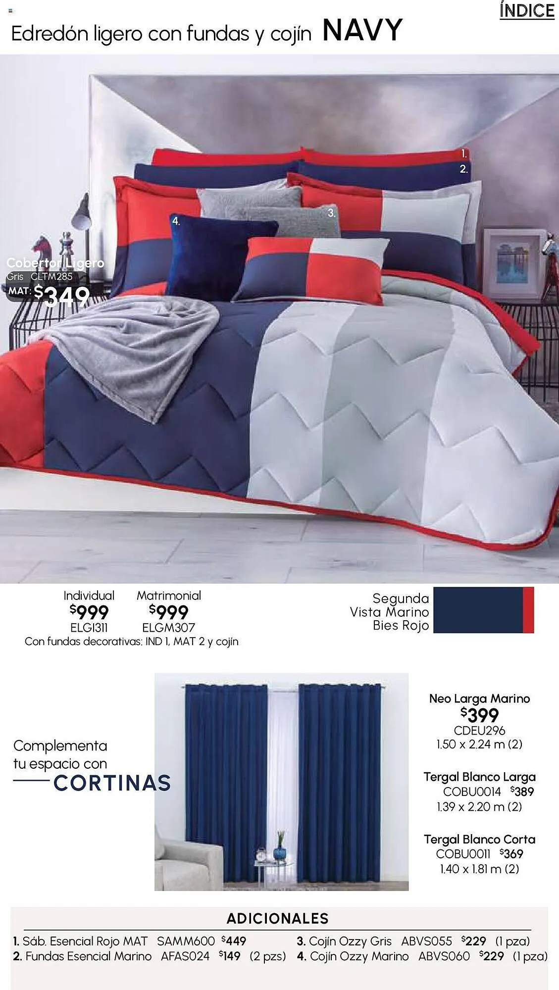 Catálogo de Catálogo Colchas Concord 13 de julio al 20 de julio 2023 - Pagina 52