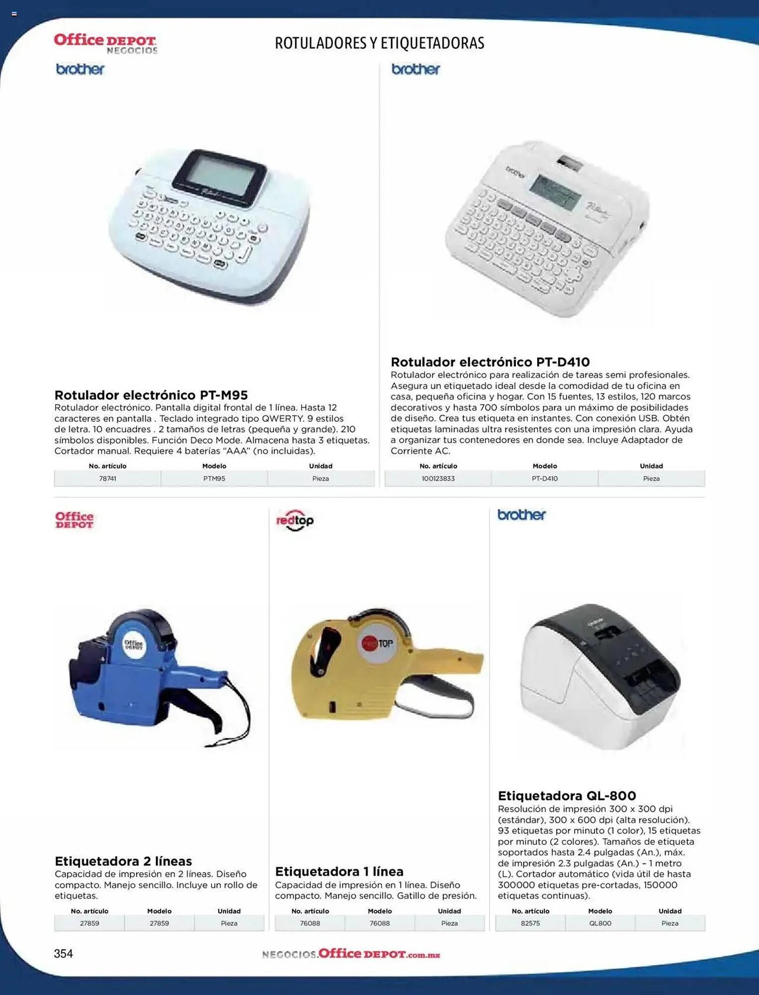 Catálogo de Catálogo Office Depot 9 de enero al 31 de diciembre 2025 - Pagina 760