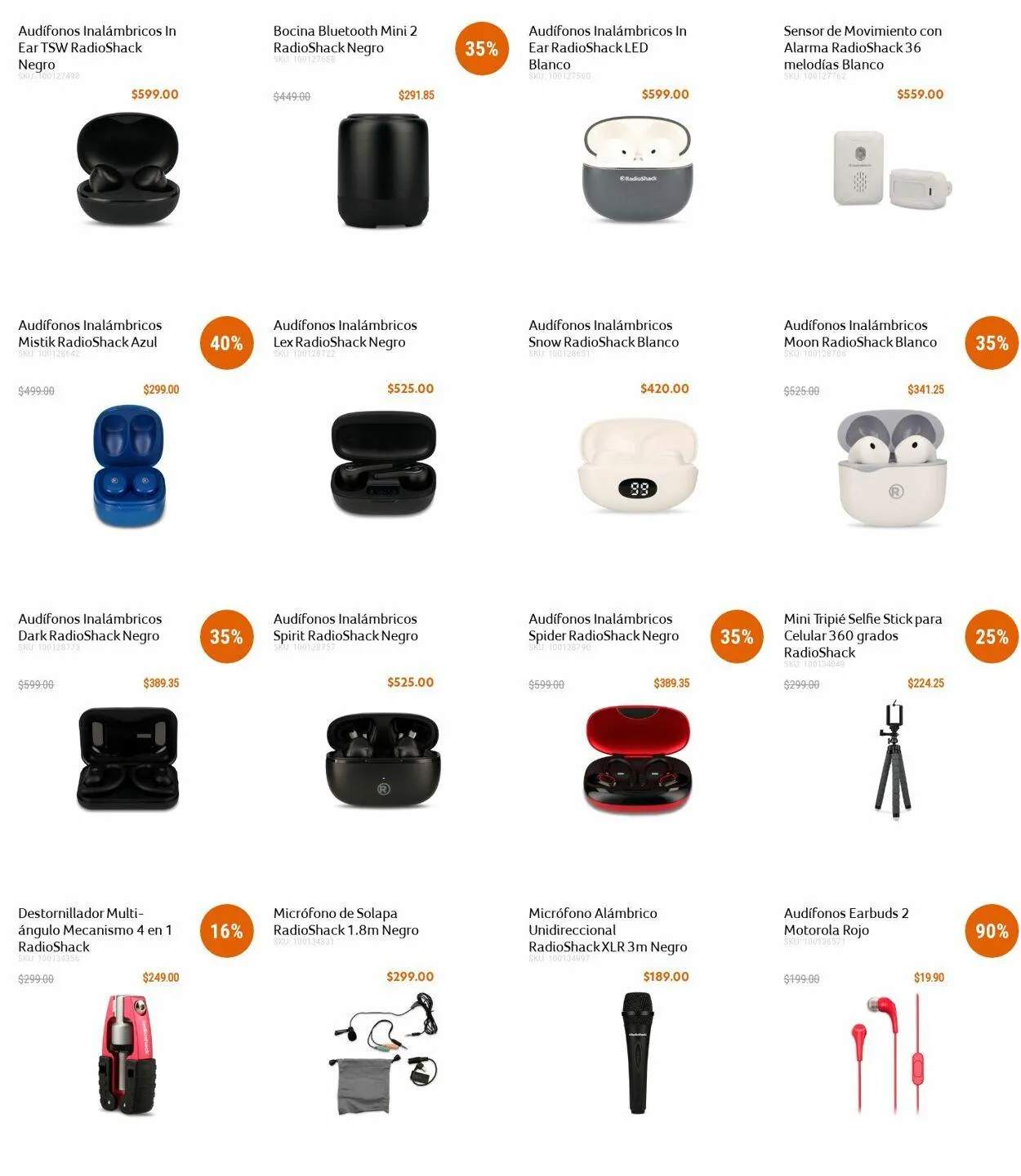 Catálogo de Radio Shack Oferta actual 28 de agosto al 12 de septiembre 2024 - Pagina 14