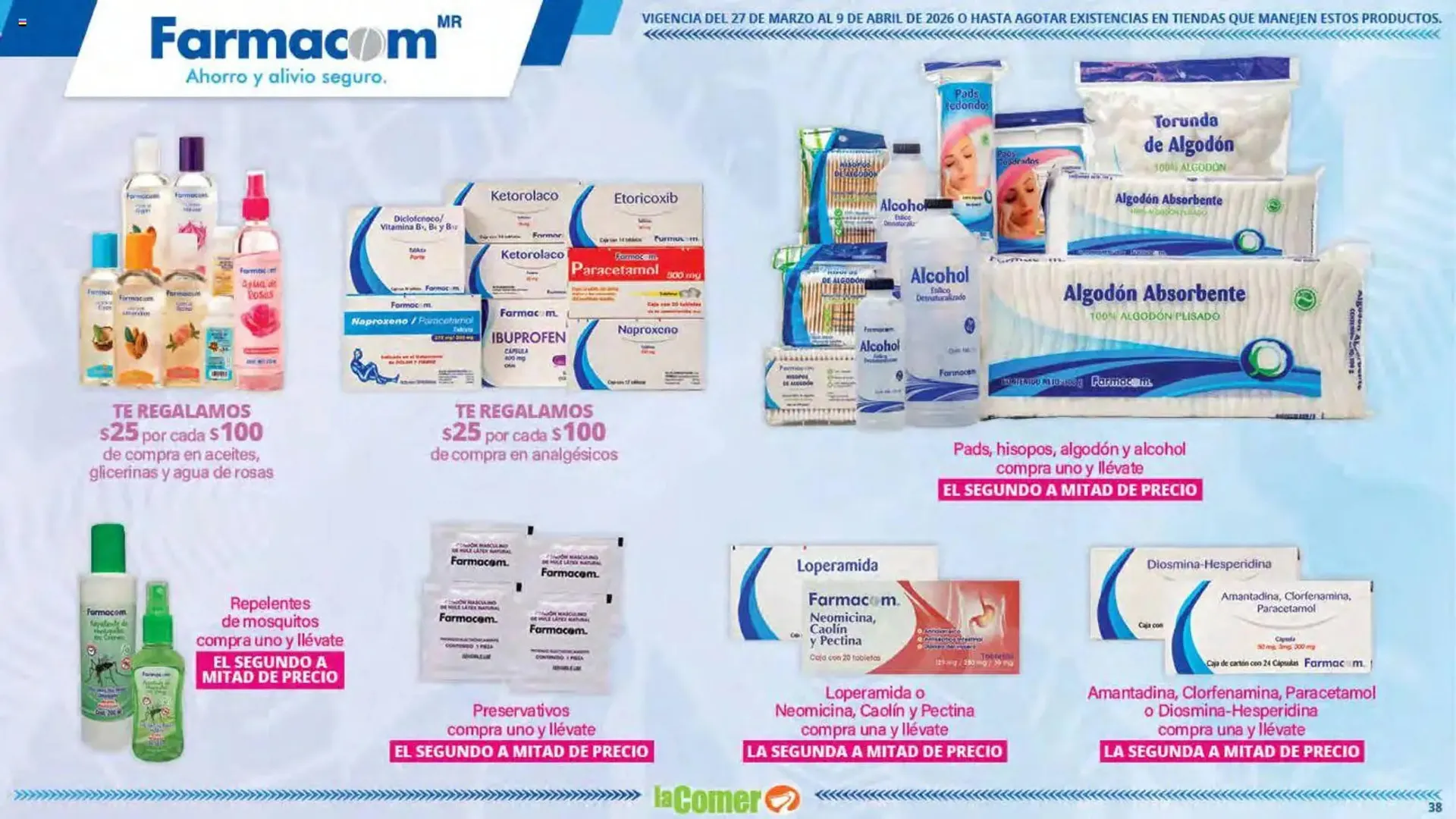 Catálogo de Folleto La Comer 27 de marzo al 10 de abril 2026 - Pagina 38