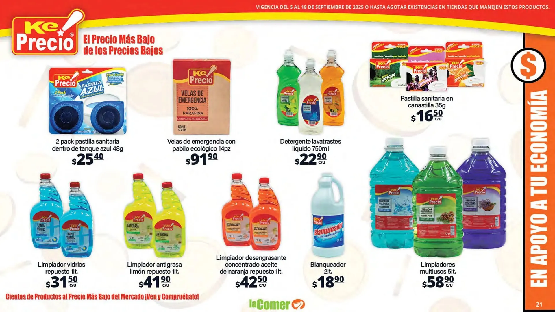 Catálogo de Folleto La Comer 5 de septiembre al 18 de septiembre 2025 - Pagina 21