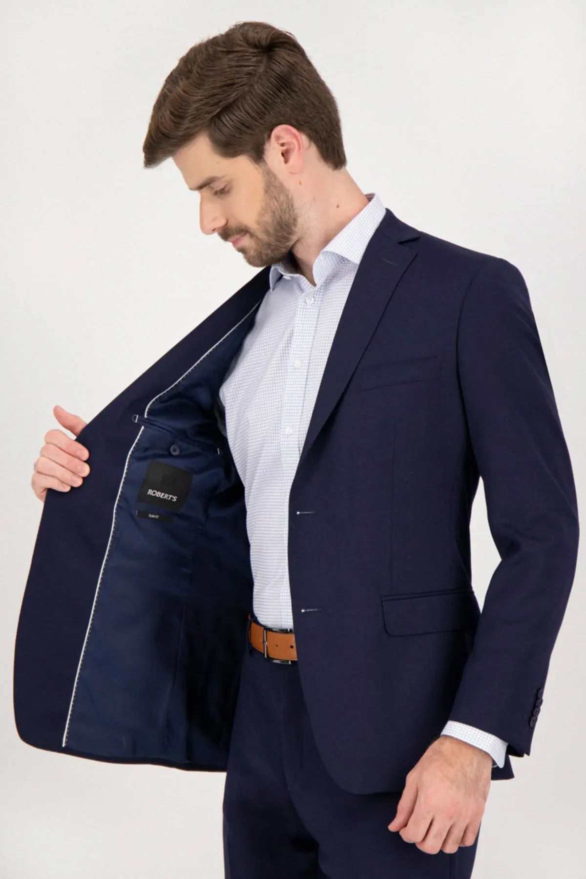 Saco Roberts Azul Slim Fit