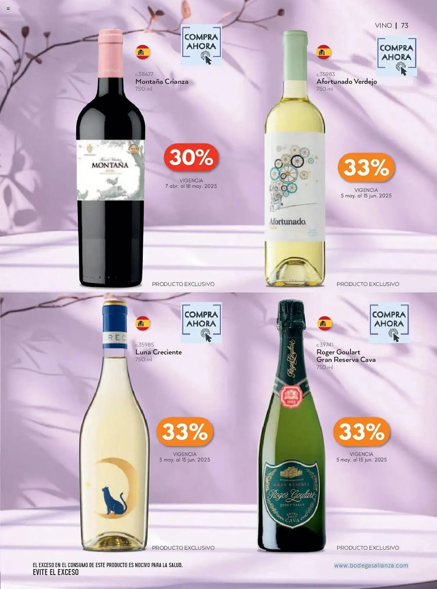 Catálogo de Catálogo Bodegas Alianza 1 de abril al 30 de junio 2025 - Pagina 75