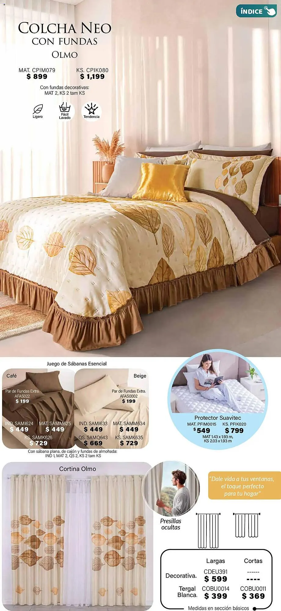 Catálogo de Catálogo Colchas Concord 1 de noviembre al 1 de febrero 2026 - Pagina 80