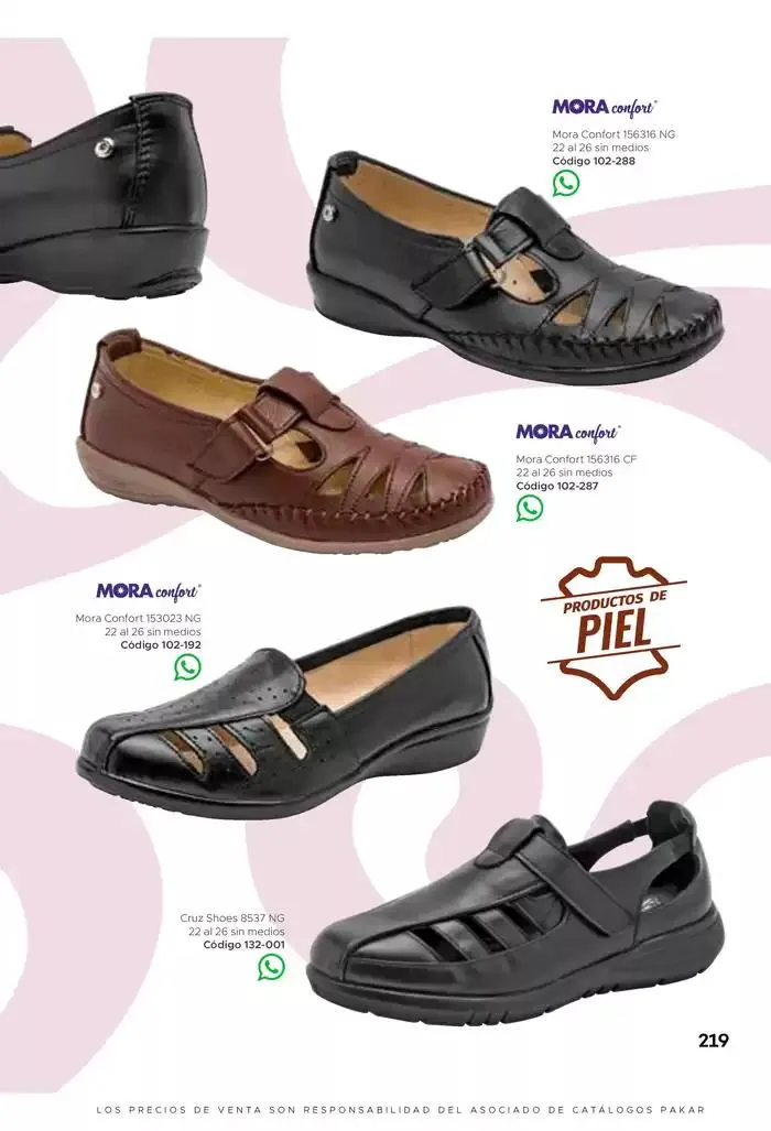Catálogo de Pakar Sandalia 31 de enero al 31 de mayo 2025 - Pagina 219