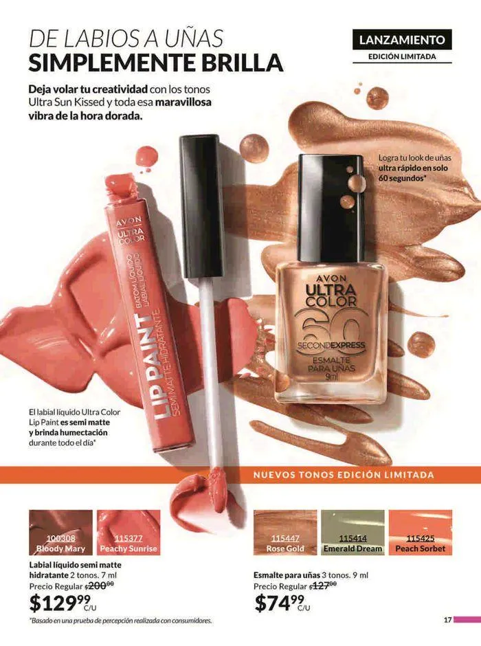 Catálogo de Avon COSMÉTICOS C15 14 de agosto al 18 de septiembre 2024 - Pagina 17