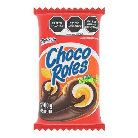 Pastelito Choco Roles Marinela 2 Pz 122 g