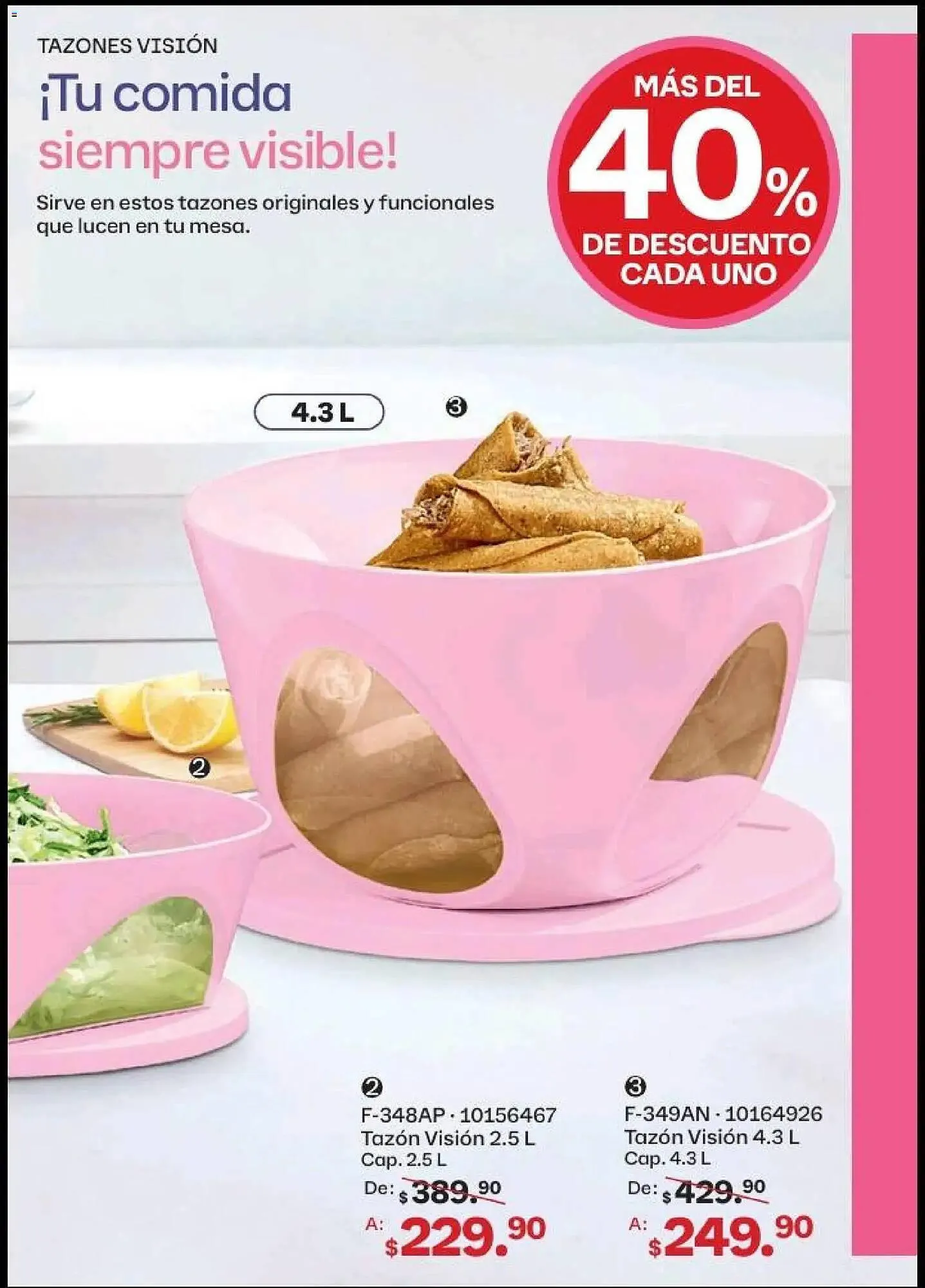 Catálogo de Catálogo Tupperware 20 de abril al 17 de mayo 2026 - Pagina 27