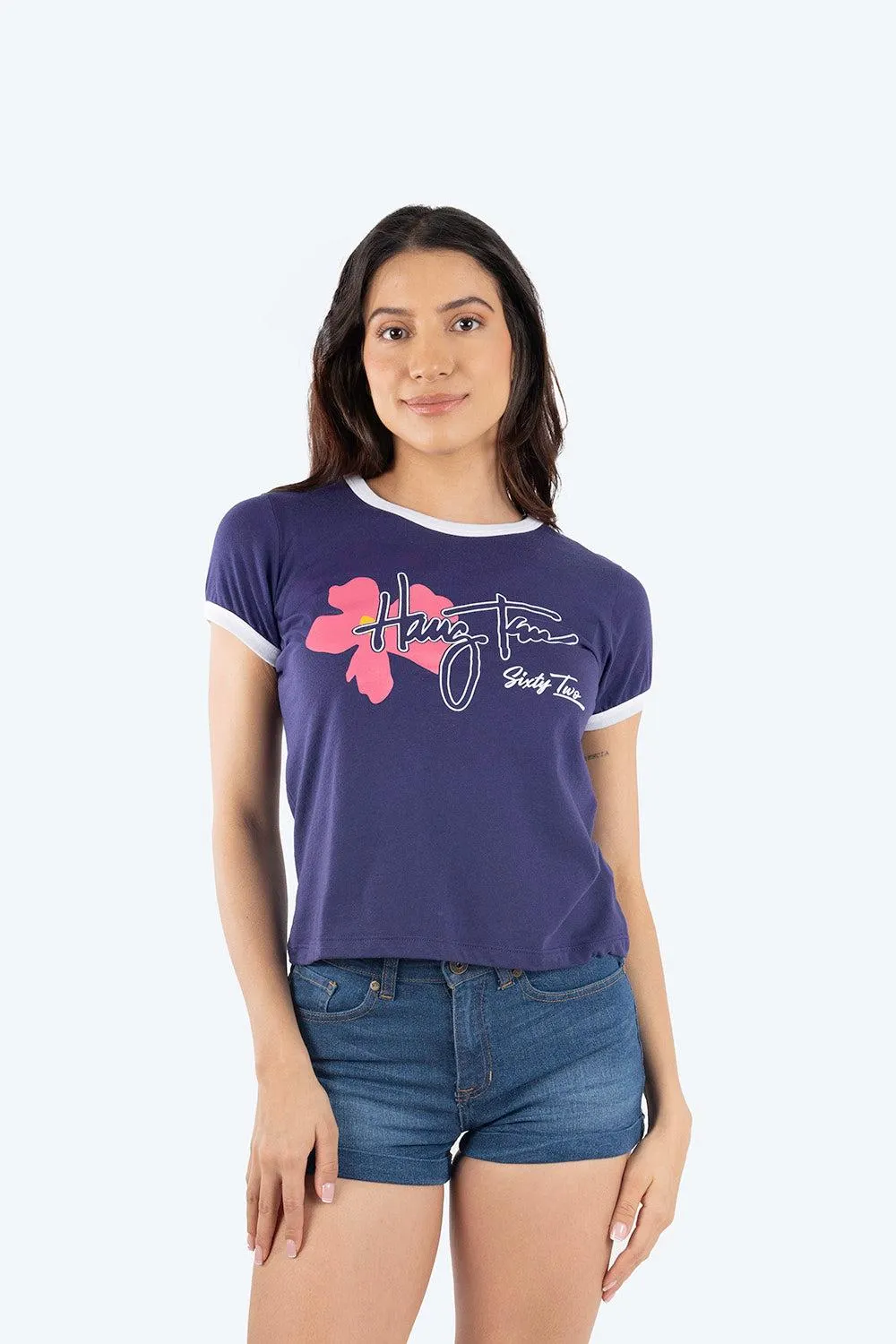 Playera con estampado Hang Ten