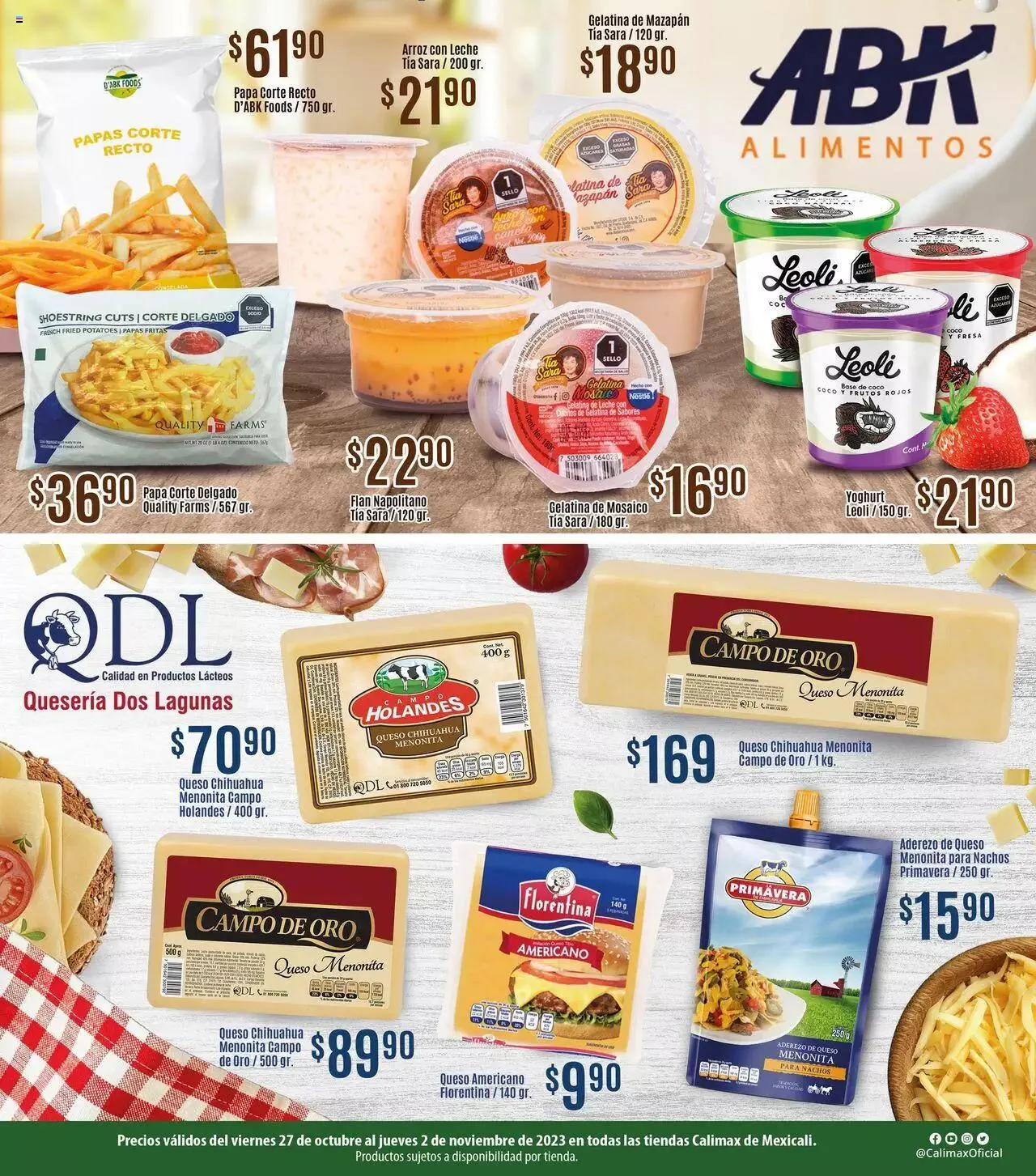 Catálogo de Calimax Ofertas Ensenada 27 de octubre al 2 de noviembre 2023 - Pagina 12