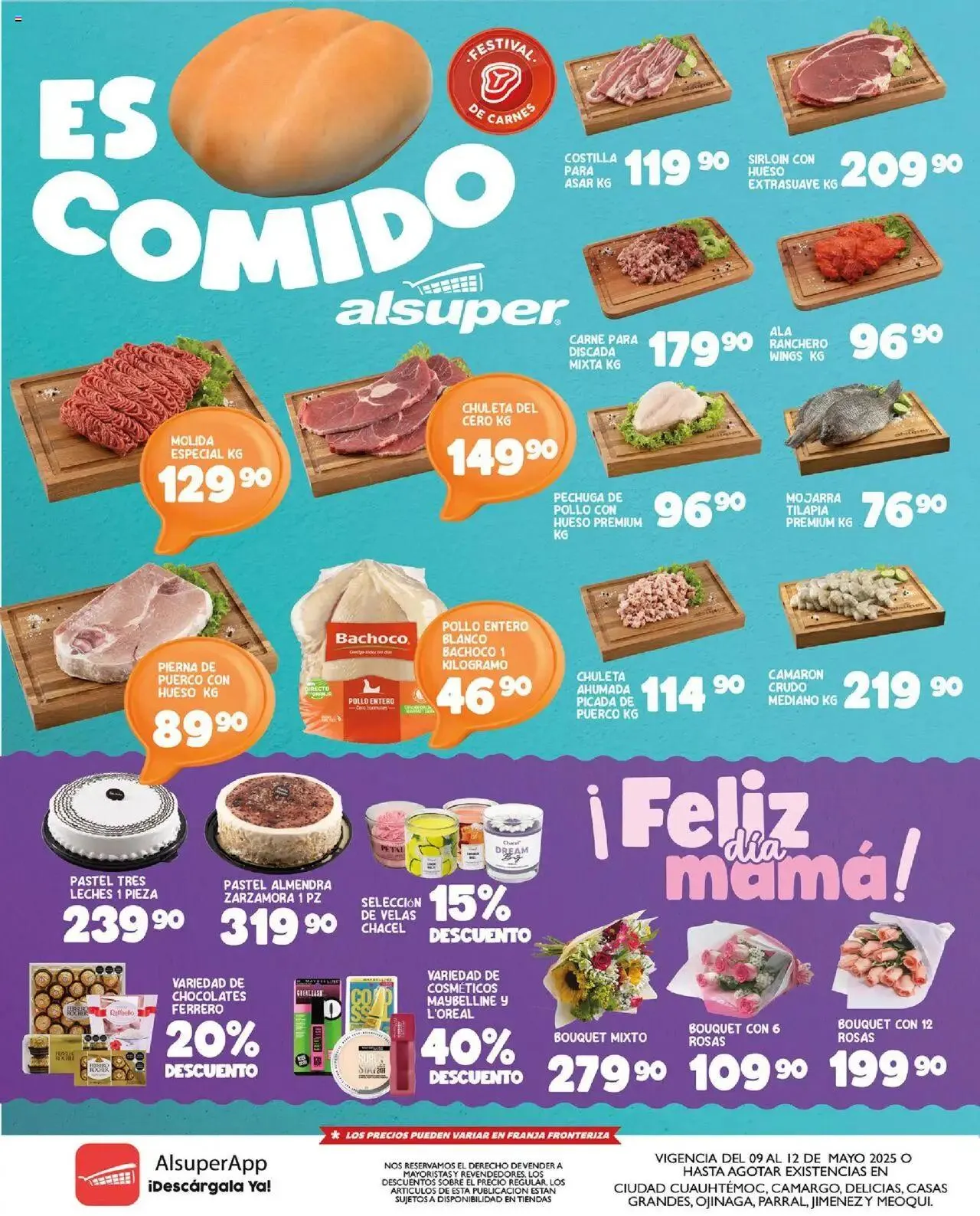 Catálogo de Alsuper folleto - Chihuahua Estado 9 de mayo al 12 de mayo 2025 - Pagina 1