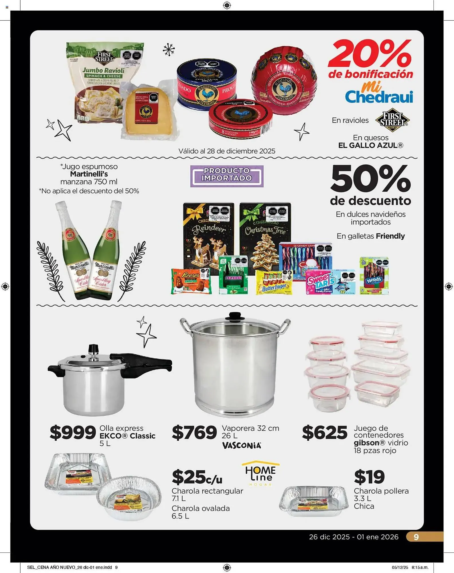 Catálogo de Folleto Chedraui 27 de diciembre al 1 de enero 2026 - Pagina 9