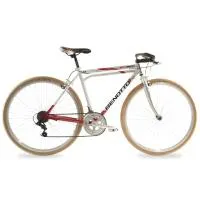 Bicicleta BENOTTO Turismo ST-7500 R28 12V. Hombre Frenos Horquilla, Aluminio Rojo/Blanco/Plata Talla:UN
