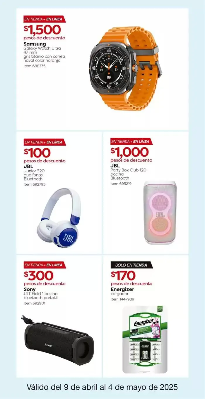 Catálogo de Cuponera Costco 9 de abril al 4 de mayo 2025 - Pagina 5