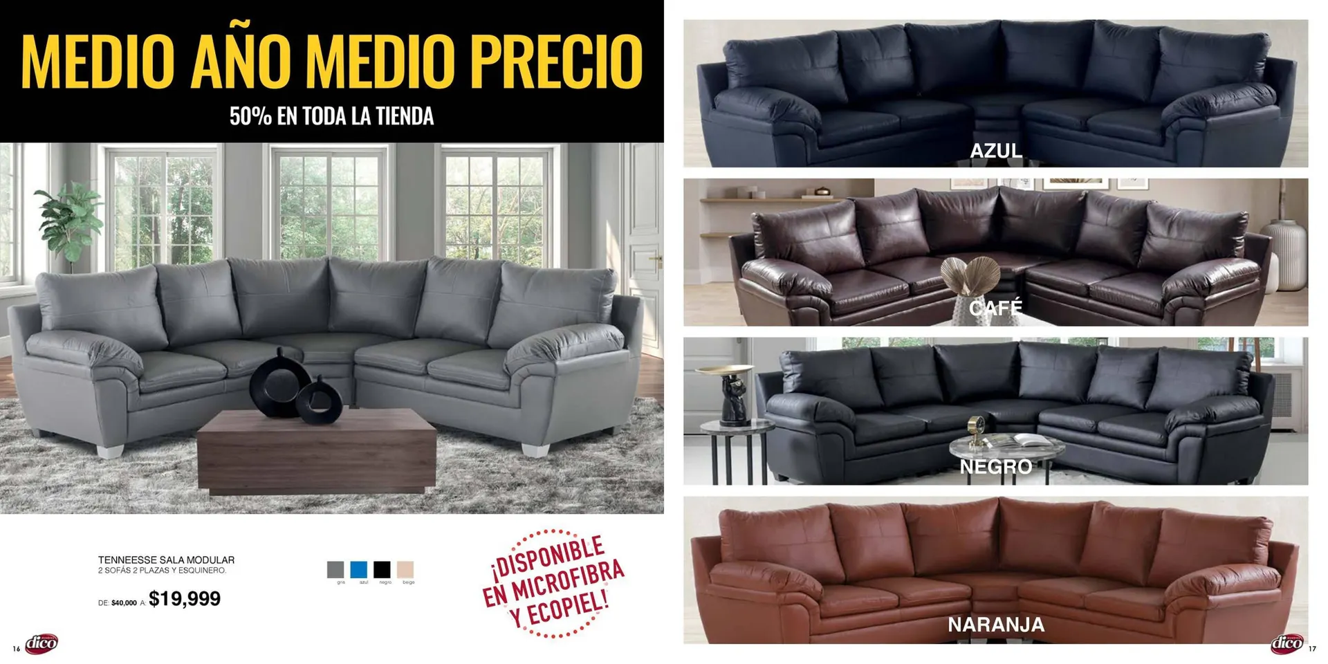 Catálogo de Catálogo Muebles Dico 12 de agosto al 31 de agosto 2025 - Pagina 9