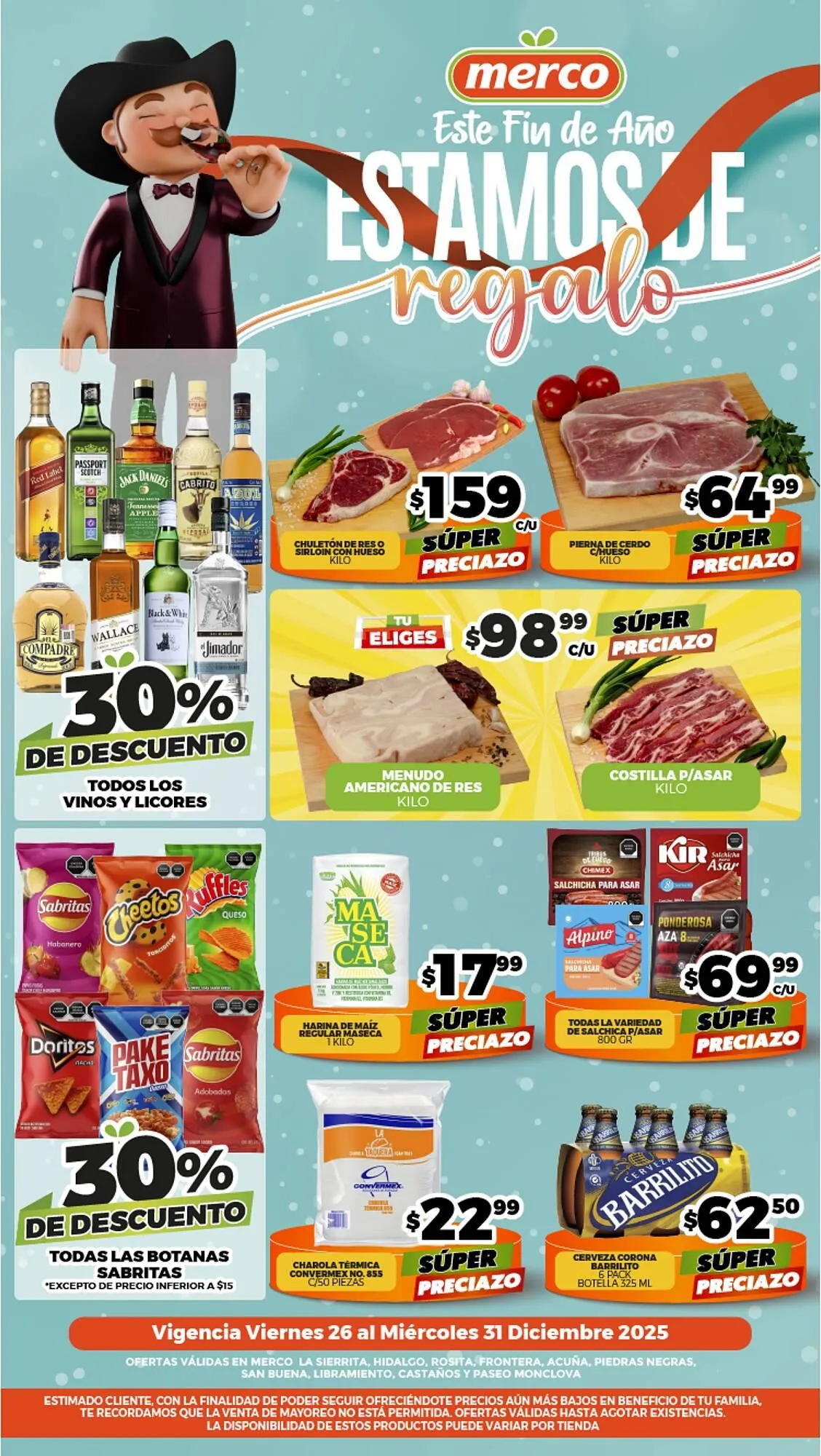 Catálogo de Folleto Merco 26 de diciembre al 31 de diciembre 2025 - Pagina 1