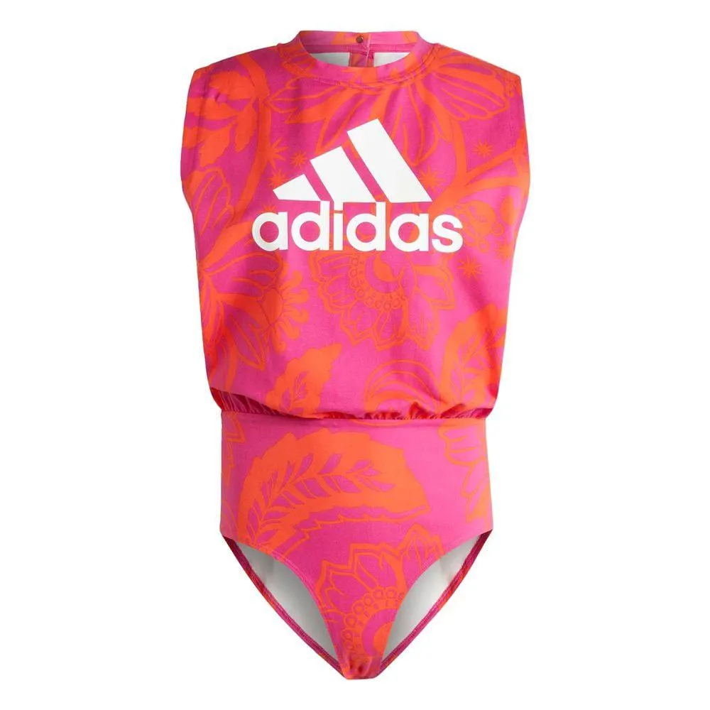 Body Adidas X Farm Rio Adidas Beige para Mujer