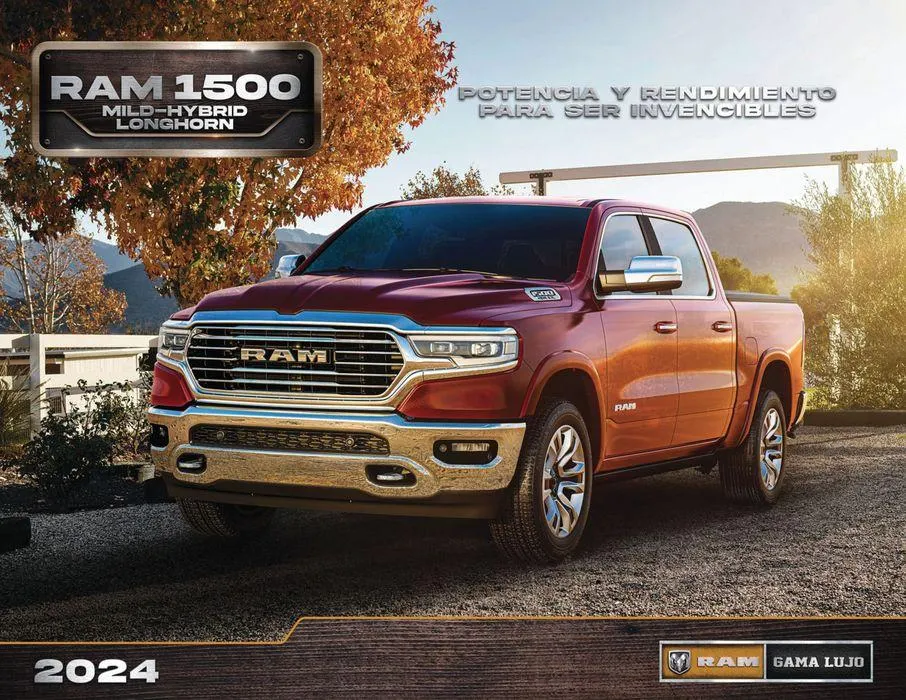 Catálogo de RAM 1500 LONGHORN 18 de enero al 31 de diciembre 2024 - Pagina 1