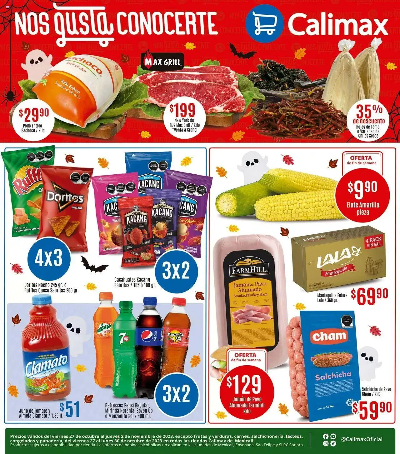 Catálogo de Calimax Ofertas Ensenada 27 de octubre al 2 de noviembre 2023 - Pagina 16